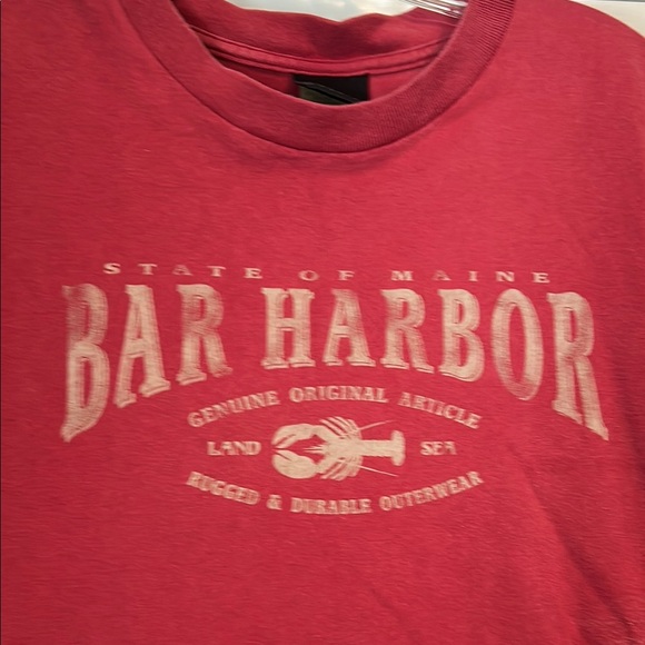 Other - Vintage Bar Harbor T Shirt Small Red